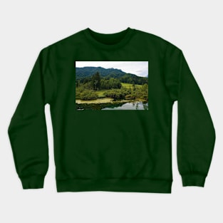 Zelenci Nature Reserve, Slovenia Crewneck Sweatshirt